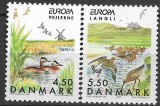 C4028 - Danemarca 1999 - Europa 2v.neuzat,perfecta stare, Nestampilat