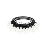 Ghirlanda tip sirag de becuri, 20 LED, 220-240V, IP44, 6 cm, 10 m, Isotrade
