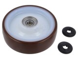 Roată COLSON &Oslash;125mm, lățime 35mm, capacitate 225kg, cod WHPU 1252 6123