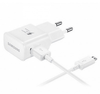 Incarcator Adaptive Fast Charging Charger Samsung EP-TA20EWE + EP-DG925UWE, White foto