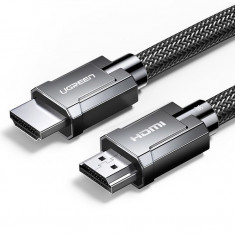 Cablu Ugreen Cablu HDMI 2.1 8K 60 Hz / 4K 120 Hz 3D 48 Gbps HDR VRR QMS ALLM EARC QFT 2 M Gri (HD135 70321)