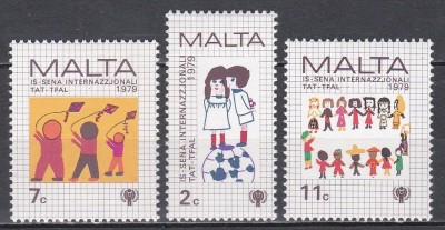 Malta 1979 - Anul Internațional al Copilului, MNH foto