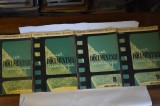 Caiet de documentare cinematografica patru caiete nr. 3 si 5 1961 - 8 si 9 1962