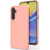 Husa de protectie matte tpu, flippy, pentru samsung galaxy s24 fe, protectie camera, antisoc, antizgariere, antialunecare, acoperire completa, roz