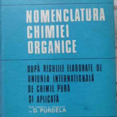 NOMENCLATURA CHIMIEI ORGANICE-D. PURDELA