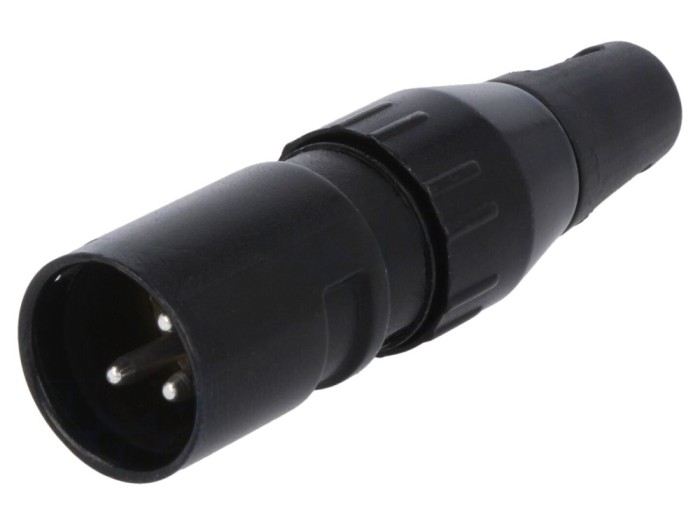 Conector XLR 3-Pin Tată, 15A