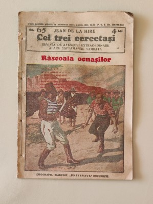 Jean de la Hire - Cei trei cercetași - Nr. 65 Răscoala ocnașilor foto
