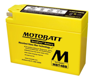Baterie Moto Motobatt 2,5Ah 40A 12V MBT4BB foto