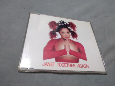 CD JANET TEGETHER AGAINH RARITATE !!!!! ORIGINALVIRGIN RECORDS foto