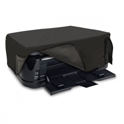 Husa pentru imprimanta Canon Pixma TS9150/Pixma TS8150/Pixma TS6150, Kwmobile, Gri, Textil, 46817.19 foto