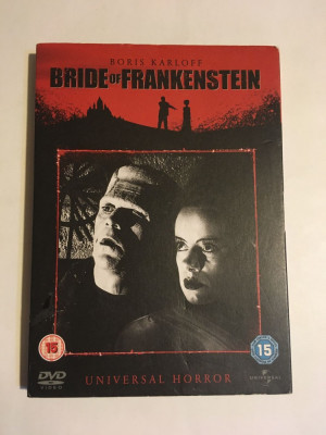 Boris Karloff - Bride of Frankenstein (1 DVD original) - Stare foarte bună! foto