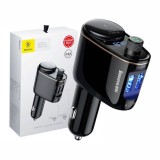 Transmitator Auto Bluetooth, Incarcator Masina - Baseus (CCHC000001) - Black
