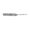 Năluca soft Yarie Amibaits 691 culoare 71F Sirasu Glow/Red Glitter 2.3cm