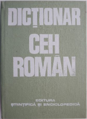 Dictionar ceh-roman &amp;ndash; Teodora Dobritoiu-Alexandru foto