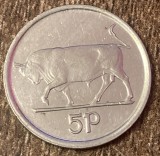 C50 - Moneda foarte veche - Irlanda - 5 pence - 2000