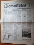 ziarul demnitatea anul 1,nr. 2 din 1990-interviu doina cornea