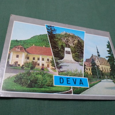 CARTE POSTALA CIRCULATA DEVA foto