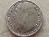 BELGIA-1 FRANC 1909 (Argint)
