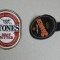 2 reclame /insemne pub penttru bauturi alcoolice Anglia anii 1980-90