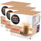 Set 3 x Capsule Nescaf&eacute; Dolce Gusto Cortado Espresso Decaff, 48 capsule, 297.6g