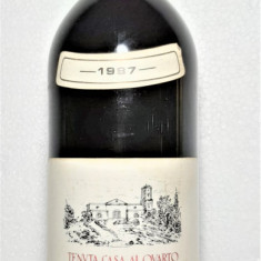 B 57 - VIN TORRE QUARTO, TENUTA CASA AL QUARTO, cl 75 gr 11 recoltare 1987