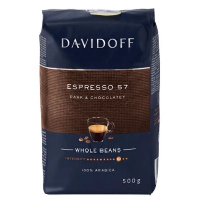 Davidoff Espresso 57 Dark and Chocolatey Cafea boabe 500g foto