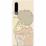 Husa silicon pentru Huawei P30, Couple Hug