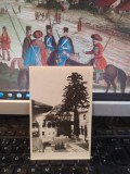 Mănăstirea Horezu, Curtea bisericei, Foto Ing. Stelian Petrescu, circa 1925, 205, Necirculata, Fotografie