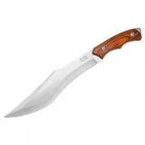 Cumpara ieftin Cutit de vanatoare, Hunter Brown, 38 cm, maro, teaca inclusa
