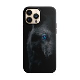 Husa compatibila cu Apple iPhone 12 model Wolf, Silicon, TPU, Viceversa, Transparent, Carcasa