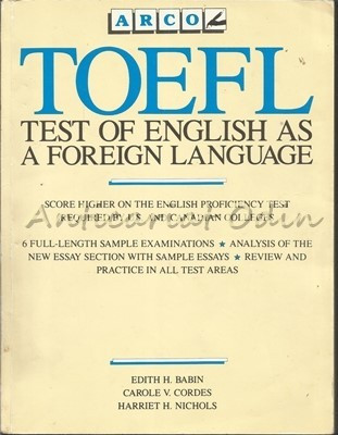 Toefl. Test Of Enghlish As A Foreigh Language - Edith H. Babin, Carole V. Cordes foto