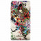 Husa silicon pentru Xiaomi Remdi Note 3, Abstract Flowers Tattoo Illustration