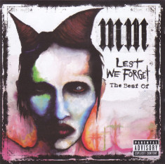 CD Rock: Marilyn Manson - Lest We Forget - The Best of ( original, stare f.buna) foto