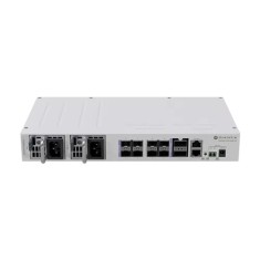 Switch 2 x QSF28 100G, 8 x SFP28 25G, 2 x RJ45 100 Mbps, 802.3bt PoE In, 1U - MikroTik CRS510-8XS-2XQ-IN