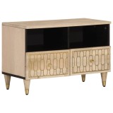 Cumpara ieftin Comoda TV, 70x33x46 cm, lemn masiv de mango