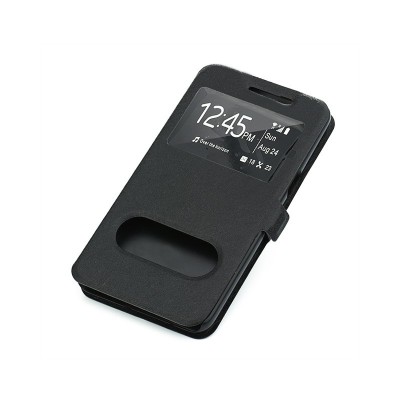Husa Pentru SAMSUNG Galaxy S Duos S7562/S7560 - Flip Window TSS, Negru foto