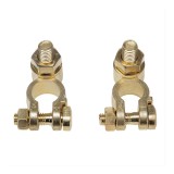 Set 2 Borne Baterie Auto (+ -) din Zinc, Prindere M8