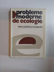 PROBLEME MODERNE DE ECOLOGIE COORDONATOR BOGDAN STUGREN 1982 foto