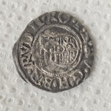 Ungaria denar argint an 1591 , Rudolf II