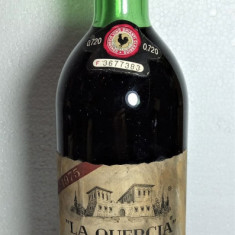 C 60 - VIN CHIANTI CLASSICO, LA QUERCIA, DOC, recoltare 1975 cl 72 gr 12