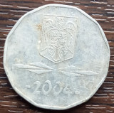 (MR10) MONEDA ROMANIA - 5.000 LEI 2004, CEA MAI RARA DIN SERIE, Aluminiu