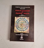 Franz Bopp - Corpus Eminescianum Kritische Grammatik der Sanskrita - Sprache