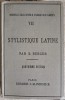 STYLISTIQUE LATINE-E. BERGERAT-249591
