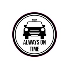 Abtibild &quot;ALWAYS ON TIME &quot; Cod:TAG 055 / T2 Automotive TrustedCars
