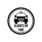 Abtibild &quot;ALWAYS ON TIME &quot; Cod:TAG 055 / T2 Automotive TrustedCars