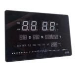 Ceas digital 2318, LED verde, afisare temperatura, calendar, General