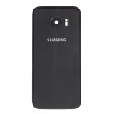 Cumpara ieftin Capac Baterie Spate Samsung Galaxy S7 edge G935 Cu Ornament Camera Si Adeziv Sticker Negru