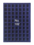 SAFE 182 Tava mare albastra pentru monede cu 70 locasuri de 26 mm