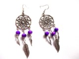 cercei Dreamcatcher cu cristale 39678