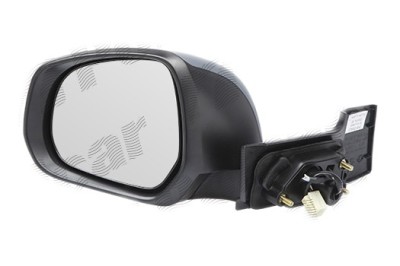 Oglinda exterioara Opel Agila (Hb), 01.2008-, Suzuki Splash (Ex), 01.2008-07.2012 , partea Dreapta, culoare sticla crom, sticla convexa, cu carcasa g foto